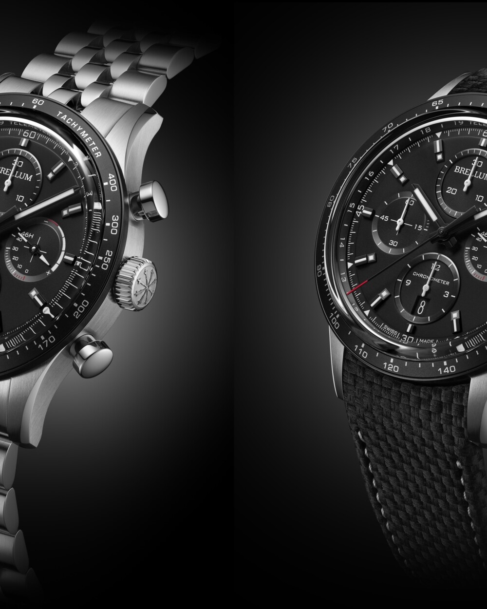 Caseback view of the Brellum Pandial Power Reserve LE Chronometer