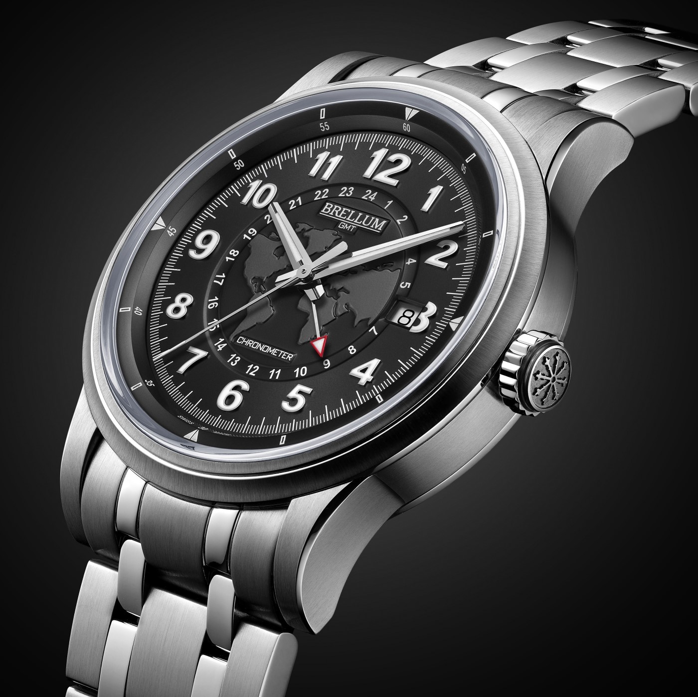 Wyvern GMT Black dial